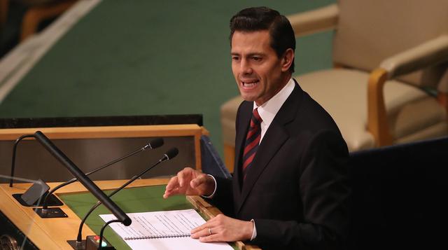 Enrique Peña Nieto: El abogado y político mexicano gobierna con 50 años de edad. (Foto: AFP)