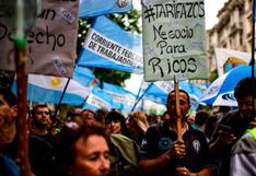 Argentina en crisis: solo en agosto se reportó 524 protestas
