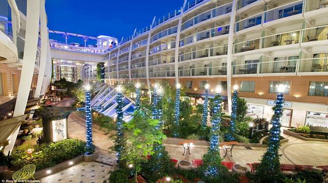 El crucero ofrece diversos paseos impresionantes, que permiten a los pasajeros explorar más partes de la nave. (Foto Royal Caribbean)