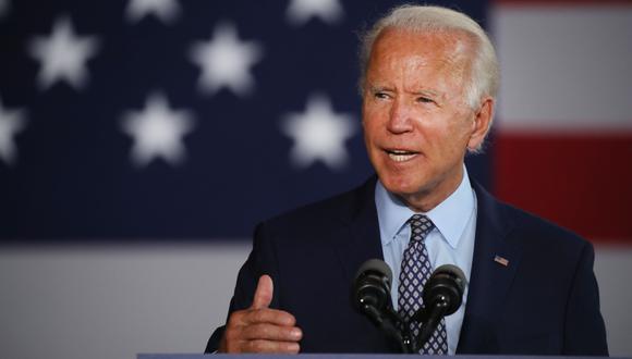“Si ustedes me confían la presidencia, apelaré a lo mejor de nosotros, no lo peor”, dijo Biden. “Seré un aliado de la luz, no de las tinieblas”, agregó.
(Foto: Spencer Platt/Getty Images/AFP).