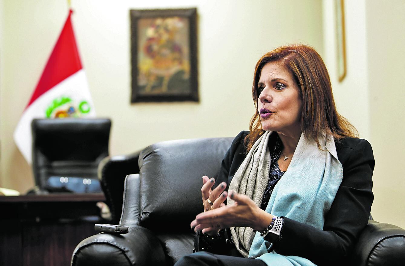 Proyecto. Mercedes Aráoz señaló que no puede acceder a su oficina en Palacio de Gobierno. (Foto: Hugo Peréz)