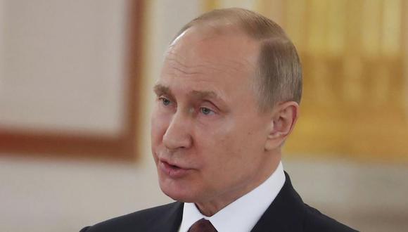 El presidente ruso Vladimir Putin se pronuncia tras el ataque a Siria.(Foto: Reuters)