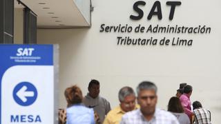 SAT recaudó cerca de S/ 1,200 millones por conceptos tributarios y no tributarios en el 2019