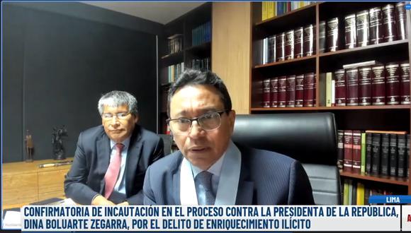 Humberto Abanto señaló que dos de los tres relojes Rolex prestados a la presidenta Dina Boluarte pertenecen al hijo del gobernador de Ayacucho. Fuente: Poder Judicial.