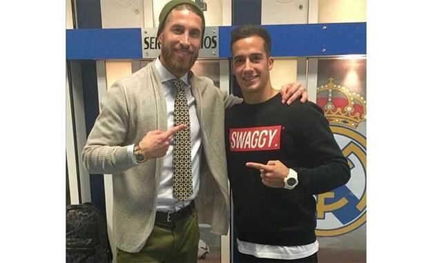 Sergio Ramos: Audemars Piguet . En esta alineación juega de lateral derecho porque los titulares de este año no son muy aficionados a enseñar sus relojes en las redes sociales. De hecho, Dani Carvajal es el único jugador del equipo titular sin actividad e