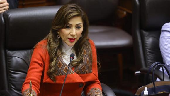 Lady Camones aseguró que se dará celeridad al trámite de las denuncias presentadas contra Dina Boluarte y Patricia Benavides. (Foto: Congreso)