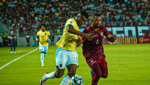 Ecuador y Venezuela se repartieron los puntos tras su encuentro en el Estadio Monumental de Maturín por la quinta jornada de las Eliminatorias 2026. | Crédito: @LaTri / Twitter
