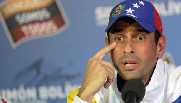 Opositor venezolano Henrique Capriles dice que fue inhabilitado por 15 años | PERU | GESTIÓN