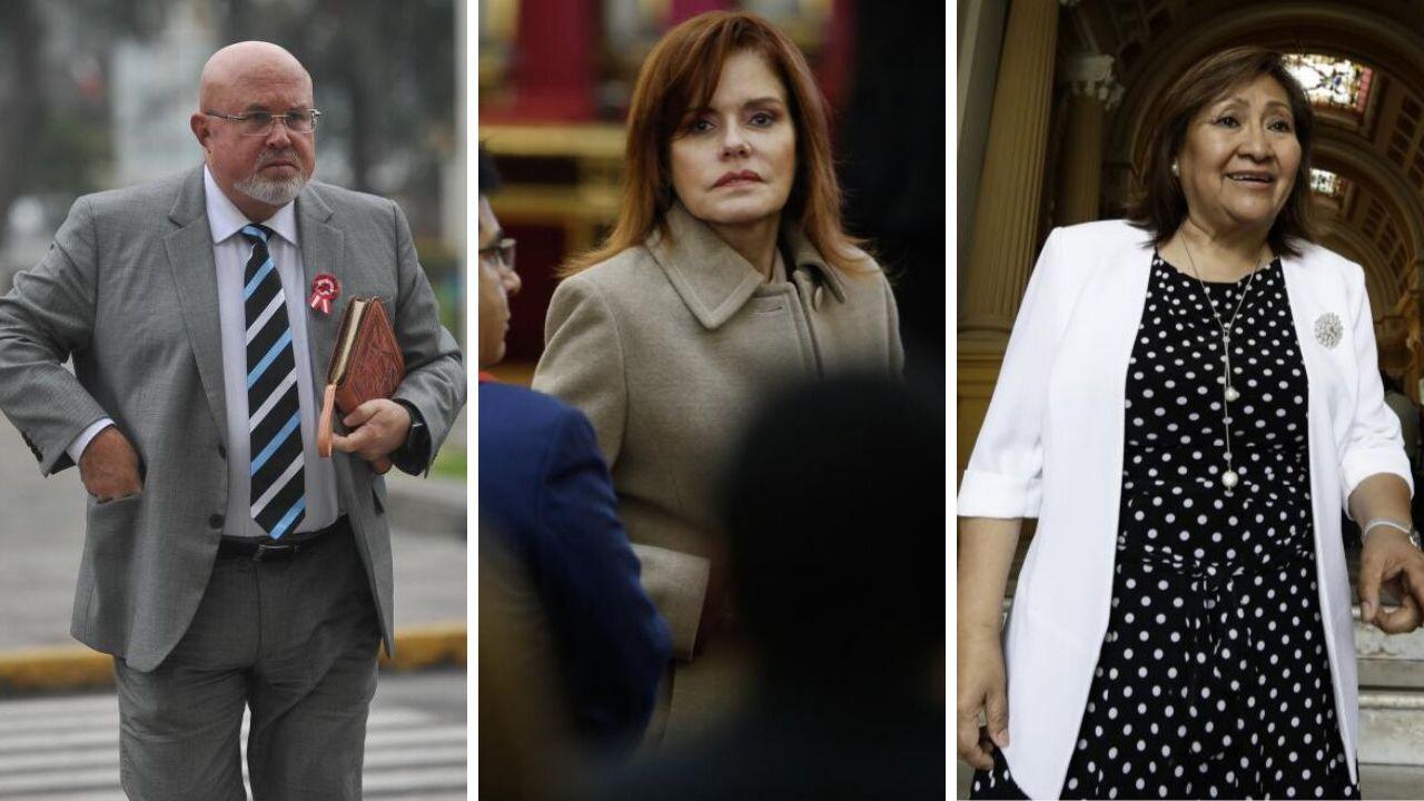 Carlos Bruce, Mercedes Araoz, Ana Choquehuanca