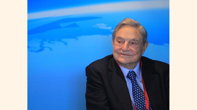 George Soros, Firma: Soros Fund Management , Valor neto: US$ 24,500 millones. (Foto: Forbes)