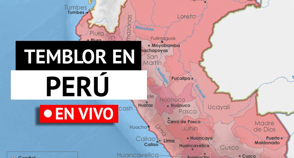 March 13 earthquake in Peru today – IGP's latest earthquake live report |  Geophysical Institute of Peru |  June's |  Huancavelica |  Arequipa |  composition