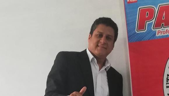 Yuri Castro Romero es el candidato a la Alcaldía de Lima de Perú Libre. (Foto: Perú Libre)