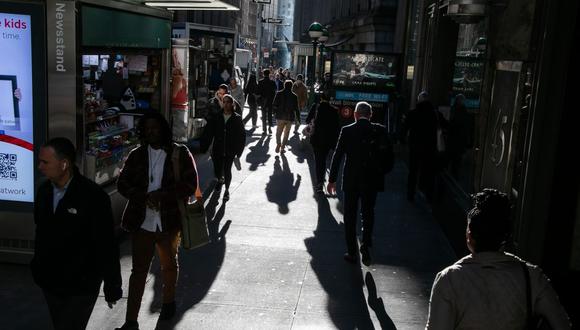Peatones en Nueva York, EE.UU. Foto: Michael Nagle/Bloomberg