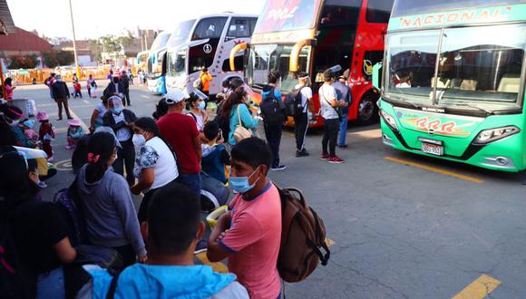 Pasajes de Huancayo a Lima suben a S/ 50 por bloqueo en el kilómetro 140 de la carretera Central (Foto: Hugo Curotto / @photo.gec)
