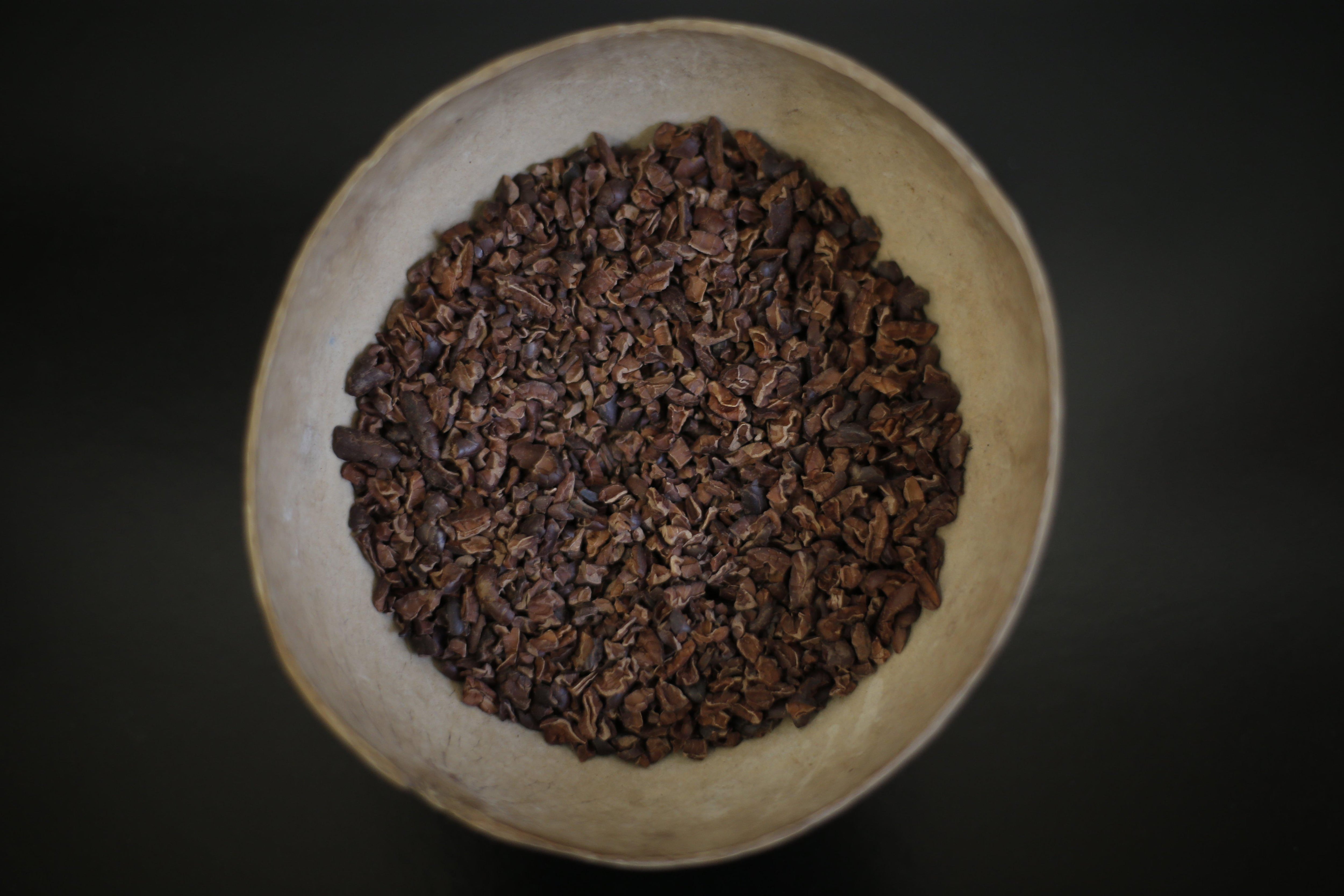 Nibs de cacao. (Foto: GEC)