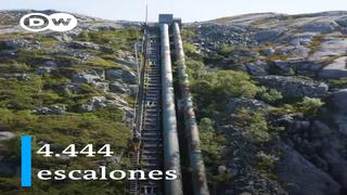La escalera de madera más larga del mundo