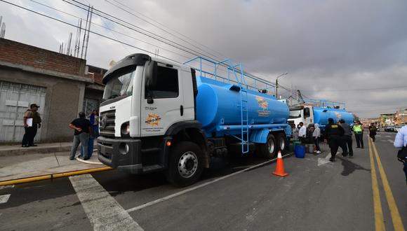 Sedapar informó que las plantas de tratamiento de agua potable dejaron de producir debido a la “alta turbiedad del río Chili”, a causa de las intensas lluvias registradas el lunes pasado.(Foto: Gore de Arequipa)