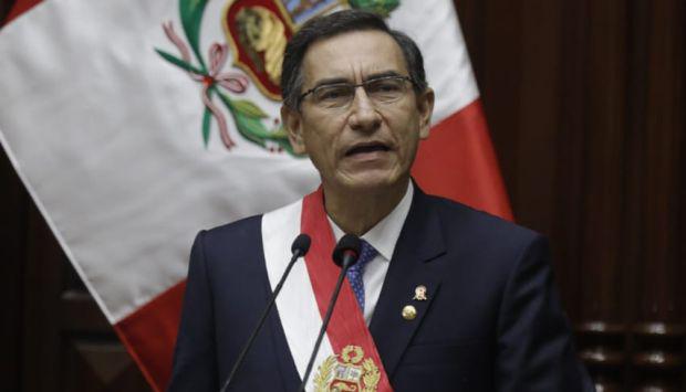 El presidente Martín Vizcarra dio su Mensaje a la Nación desde el Congreso de la República. (GEC)