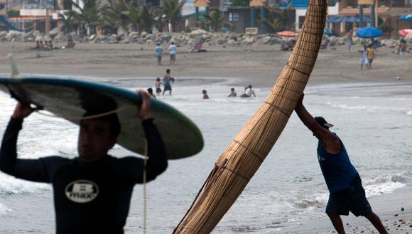 La playa Huanchaco en Trujillo fue reconocida como Reserva Mundial del Surf en 2013. (Foto: Getty Images)