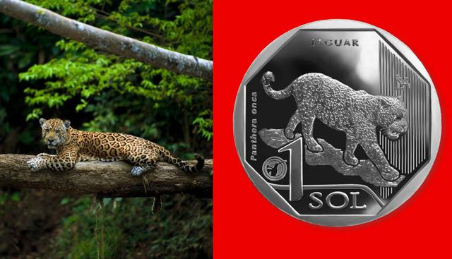 FOTO 6 | El jaguar fue el protagonista de la sexta entrega de esta serie numismática del BCR. (Fuente: BCR)