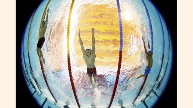 Wang Shun China nada en la competencia de 200m calores individuales masculina en el Campeonato Mundial de Natación en Kazán, Rusia. (Foto: Reuters/ Michael Dalder).