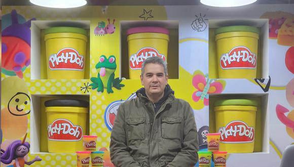 Andrés Gómez, gerente General de Hasbro Región Andina, indica que el mercado peruano es importante para la empresa de juguetes. Foto: difusión.