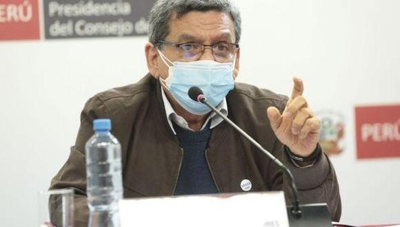 Hernando Cevallos indicó que las nuevas medidas serán anunciadas por el presidente de la República, Pedro Castillo. (Foto: Andina)
