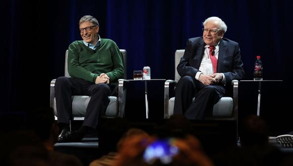 Bill Gates y Warren Buffett.