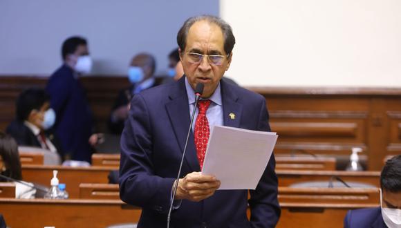 Jorge Zeballos Aponte (RP) fue elegido como nuevo coordinador del Grupo de Trabajo Peruanos en el Exterior.  Foto: Congreso