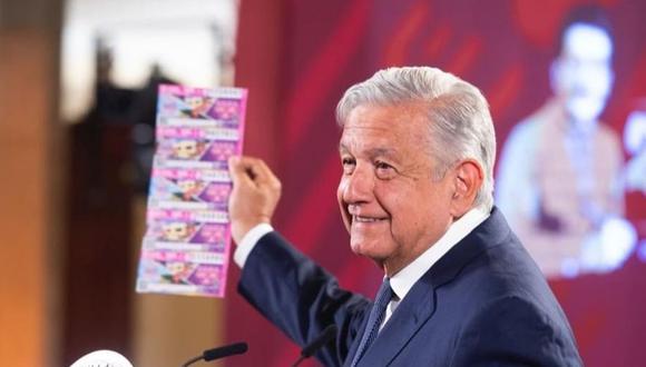 El presidente de México, Andrés Manuel López Obrador, dio a conocer que se construirá un hospital con el dinero recaudado del Gran Sorteo Especial que realiza la Lotería Nacional (Foto: Lotería Nacional / Instagram)