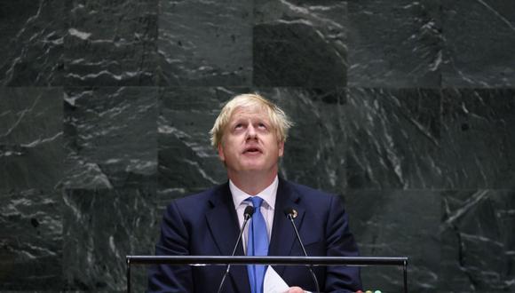Primer ministro británico Boris Johnson. (Foto: AFP)