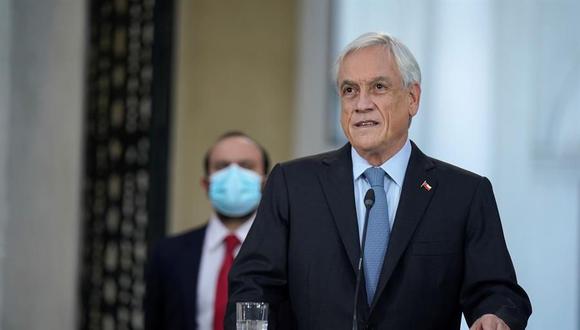 Piñera, que sufre una brusca caída de popularidad, recurre a una estrategia parecida con la presentación de un proyecto propio, con el fin de defender la facultad del presidencial de plantear ayudas a expensas del fisco. (Foto: EFE).