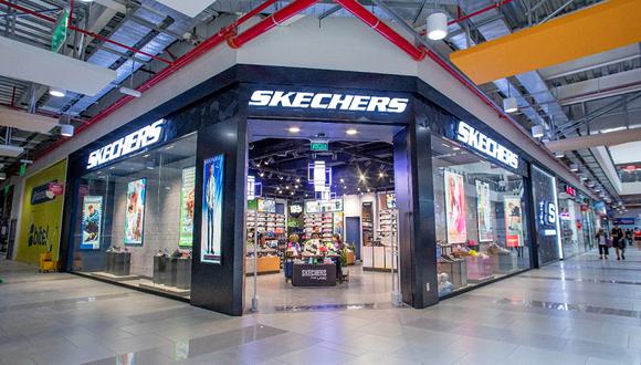 La tienda de Skechers se encuentra en el recientemente inaugurado centro comercial Mall Aventura.
