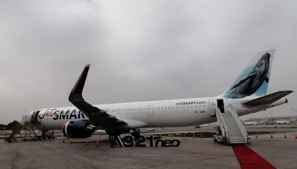 JetSmart amplía opciones en vuelos internacionales (Foto: Andina).