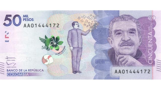 Colombia: 50,000 pesos.