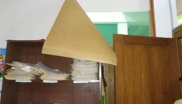 En el interior de la Fiscalía de Yurimaguas. (Foto: @geovanniacate)