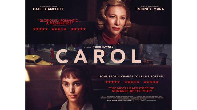 En el plano de los clásicos, aparecen dos adaptaciones que comparten la ambientación en la década del 50, el relato de historias de amor y dos nombres que brillan en las marquesinas. Carol, protagonizada por Cate Blanchett y Rooney Mara, es la versión cin
