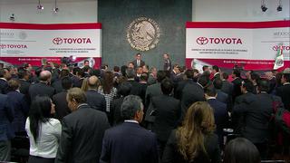 Trump: Toyota pagará fuerte arancel si fabrica en México los Corolla que vende en EE.UU.