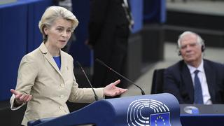 Von der Leyen cifra en US$ 11,700 millones las sanciones que prepara contra Rusia