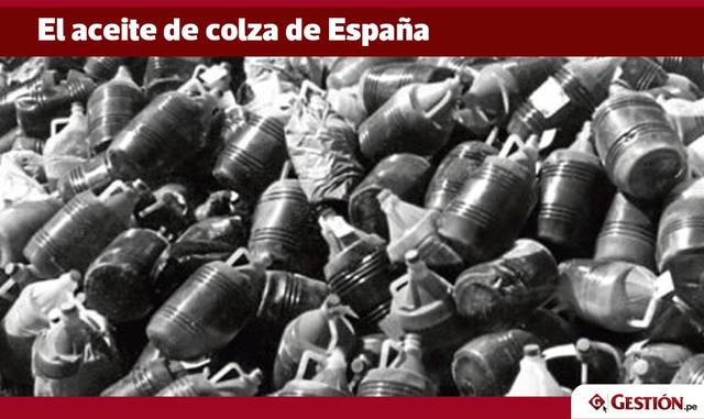 En 1981, 1,200 personas fallecieron envenenadas por un aceite de colza adulterado. Contaminado con anilina, un extracto derivado de nitrobenceno, el aceite se vendía como sustituto de aceite de oliva en las afueras de Madrid y de otras ciudades.