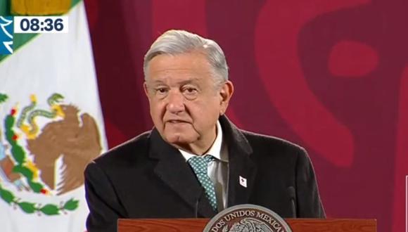 El presidente de México Andrés Manuel López Obrador sobre la situación en el Perú. (Foto: Captura de Canal N)