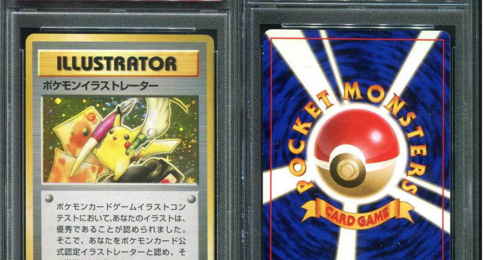 Compran una carta coleccionable de Pokémon