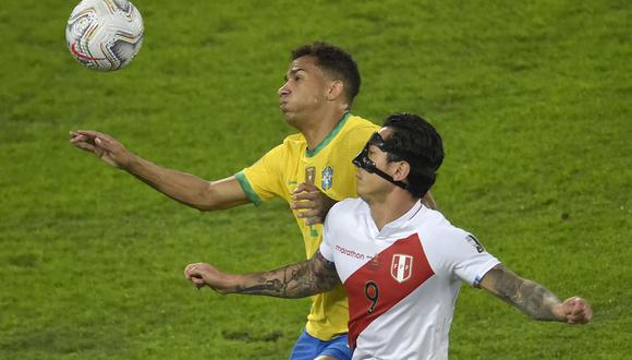 Perú se enfrenta de visita ante Brasil por las Eliminatorias Qatar 2022. (Foto: AFP)