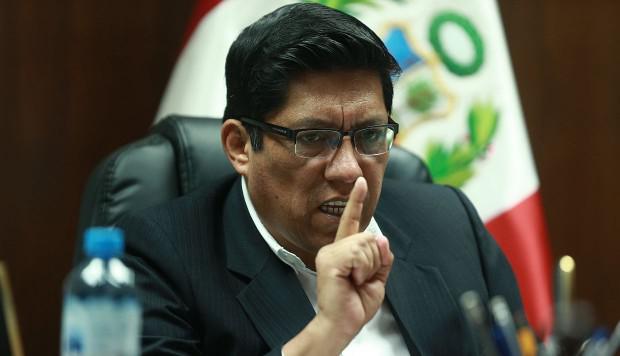 Vicente Zeballos se presentará este lunes ante el pleno del Congreso de la República. (Foto: GEC)