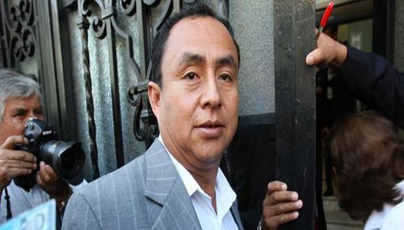 Expresidente regional de Cajamarca Gregorio Santos  quedó inhabilitó por 3 años y ocho meses para obtener mandato, cargo, empleo o comisión de carácter público.  (Foto: GEC)