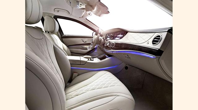 El Mercedes-Benz S600 Guard puede alcanzar velocidades máxima de 210 km/h (130 mph), todo gracias a su enorme motor V12 capaz de producir 530 caballos de fuerza. (Foto: Mega Ricos)