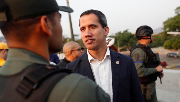 Juan Guaidó, por su parte, aseguró contar con el apoyo militar suficiente para efectuar la "fase final" de la Operación Libertad. (Foto: Reuters)