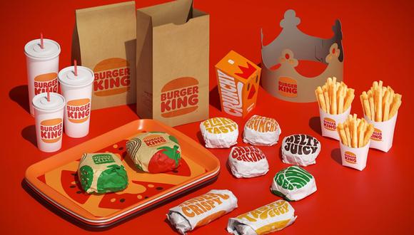 Los colores llamativos en tonos marrón, rojo y verde son un guiño al proceso de asado a la parrilla de Burger King y su uso de ingredientes frescos, dijo la compañía. (Foto: Reuters)