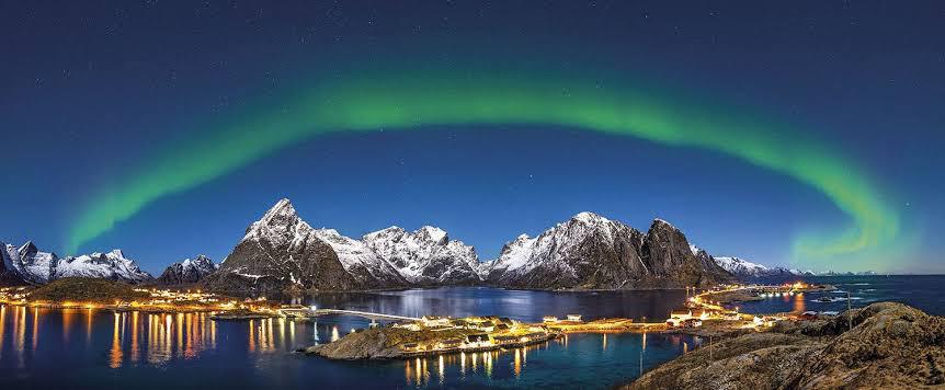 Aurora Boreal en Noruega. (Foto: National Geographic)