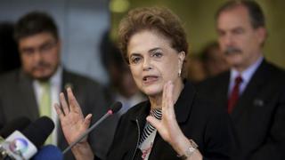 Rousseff descarta renuncia y dice que sería un "orgullo" tener a Lula en gabinete